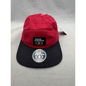 No Fear Red Black Patch Logo Sling back Sport Adjustable Hat Cap Baseball